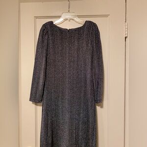 Elegant Black and Gray Dress